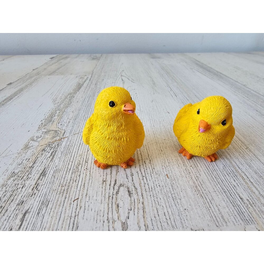 Vintage chick bird Easter village decor chicken
